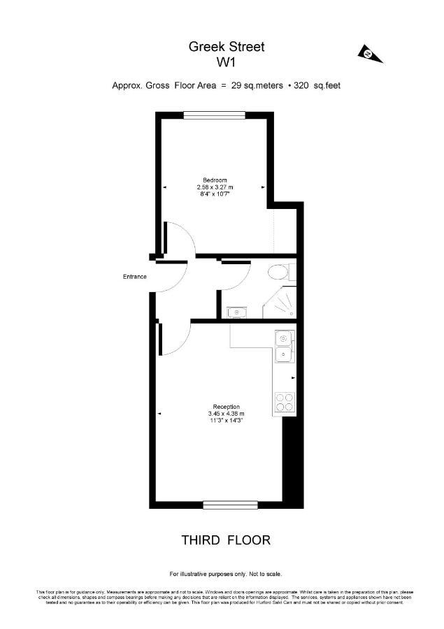 F6 Greek Street By City Living London Bilik gambar